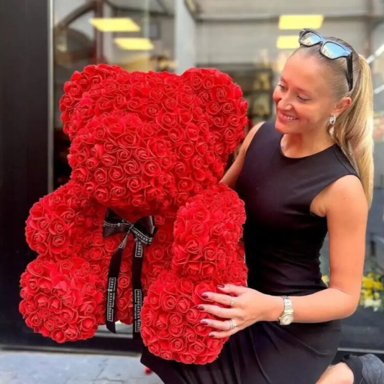 Flower Teddy Gigante