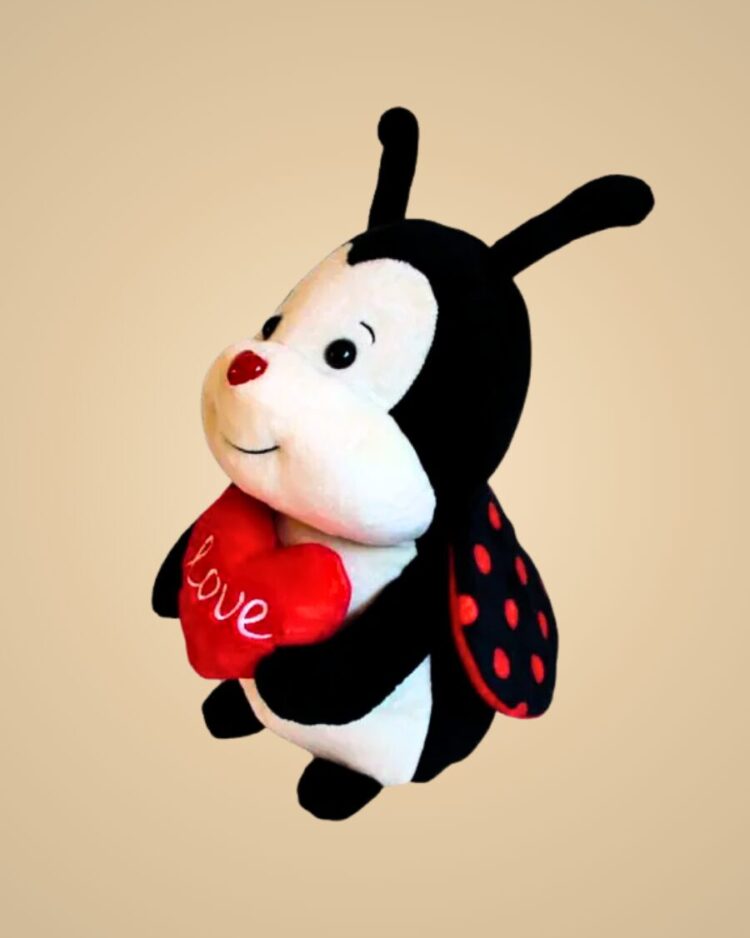 Peluche Lady Bug Love