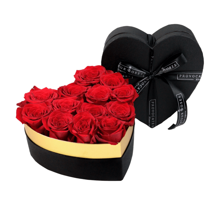 Sweet Heart Box en Rosas Preservadas
