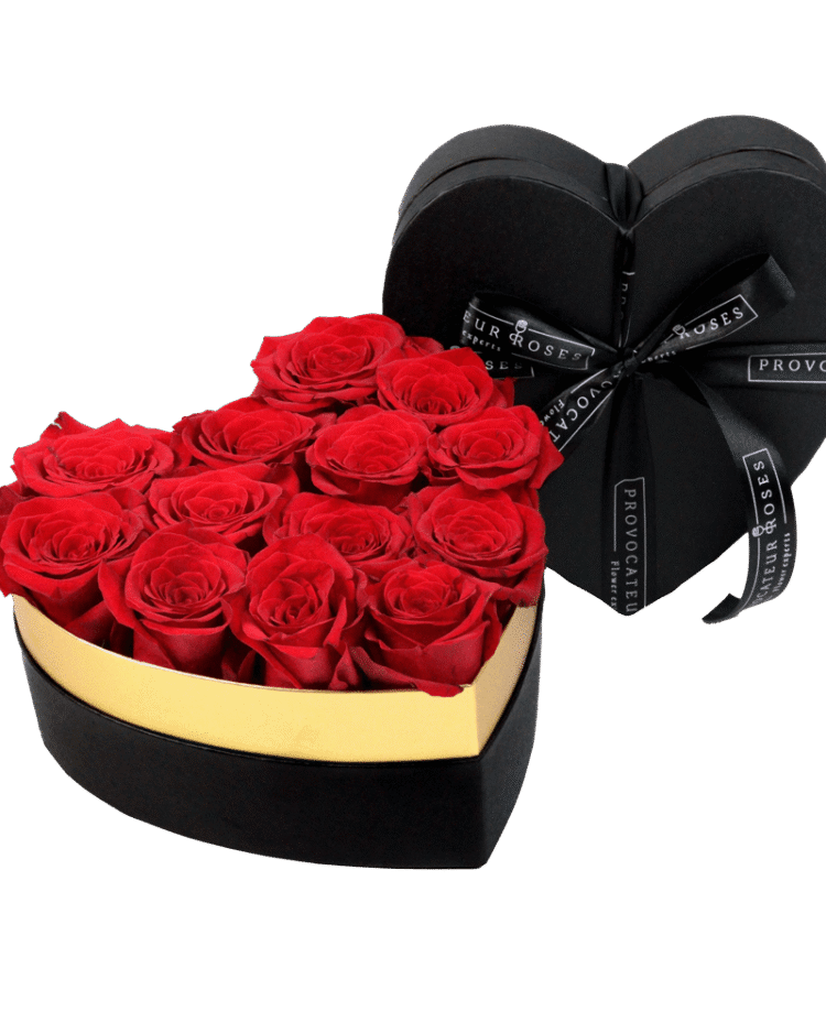 Sweet Heart Box en Rosas Preservadas