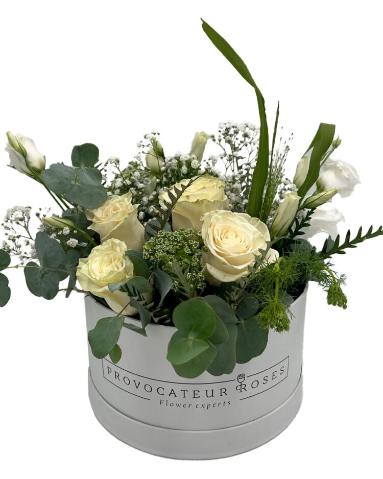 White Garden Box