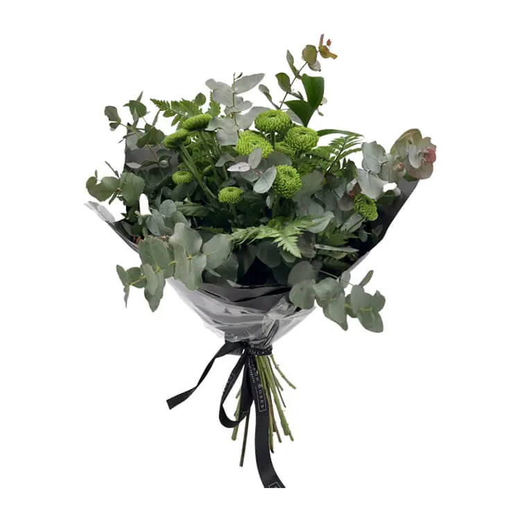 Ассорти из зеленого букета