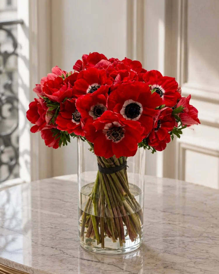 Anemones bouquet