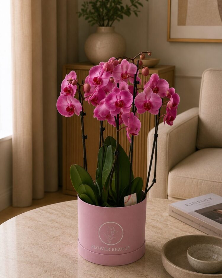Luxury Fucsia Orquídeas