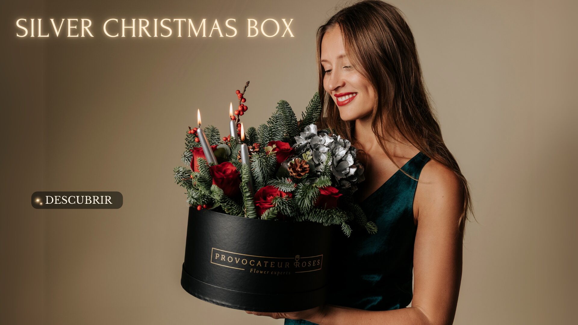 Silver Christmas Box