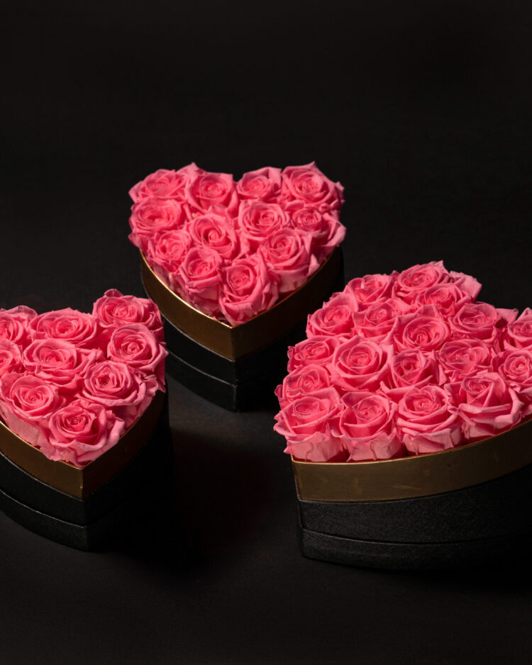 Baby Pink Infinite Sweet Heart Box