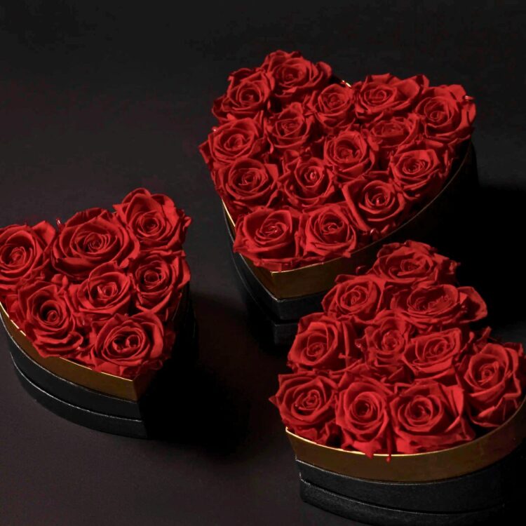 Red Sweet Heart Box
