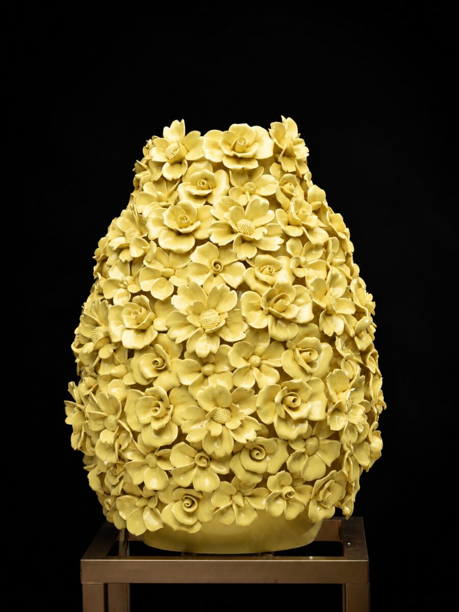 Jarrón Fleurit Amarillo