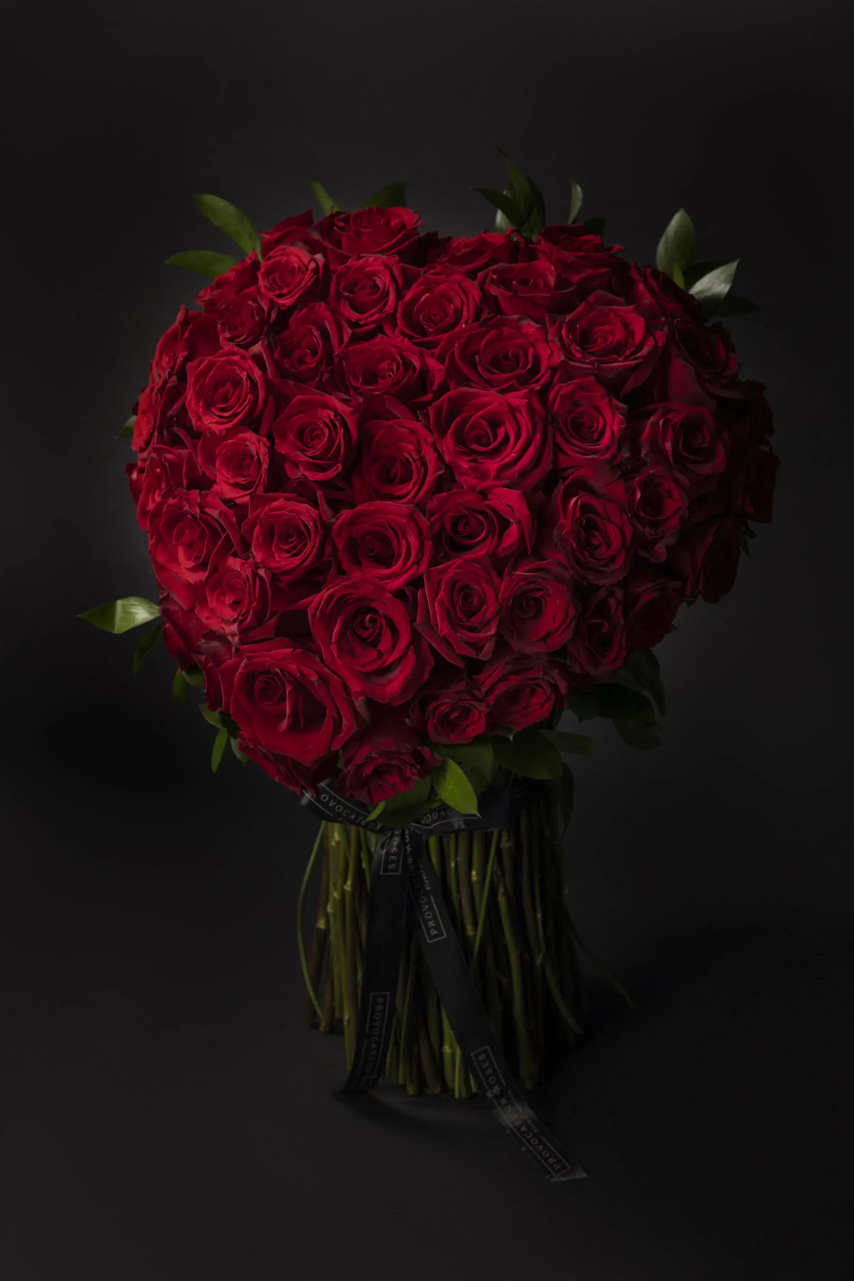 75 Heart Roses - Image 2