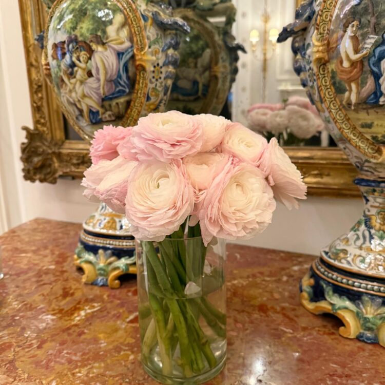 15 tallos de Ranúnculos Rosas