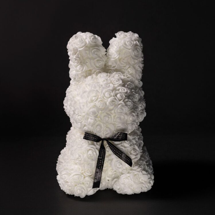 Flower Bunny Blanco