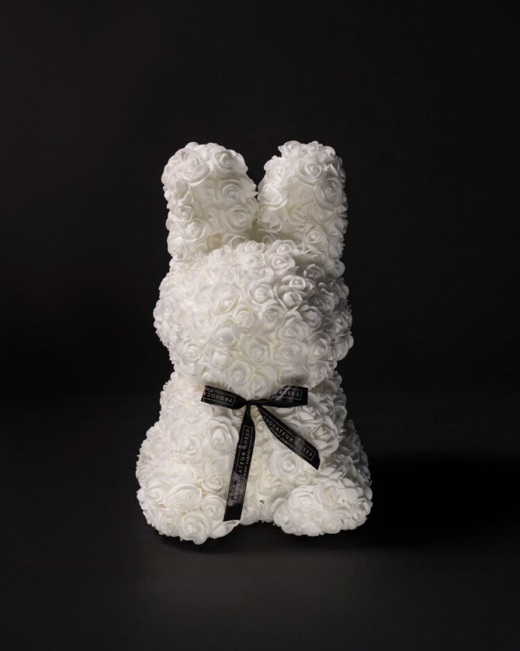 Flower Bunny Blanco