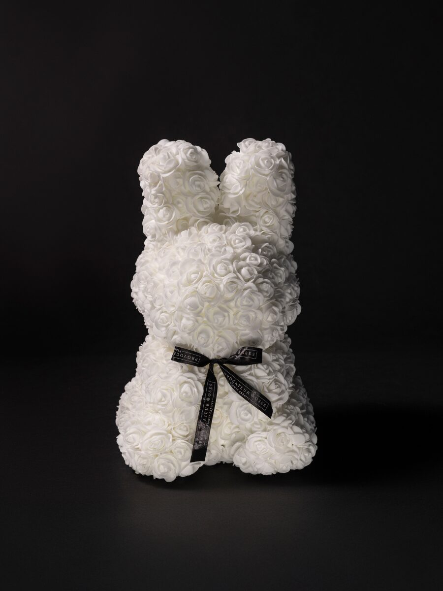 Flower Bunny Blanco