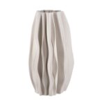 Vaso Blanco Luma Cerámica 3D Grande +90,00€