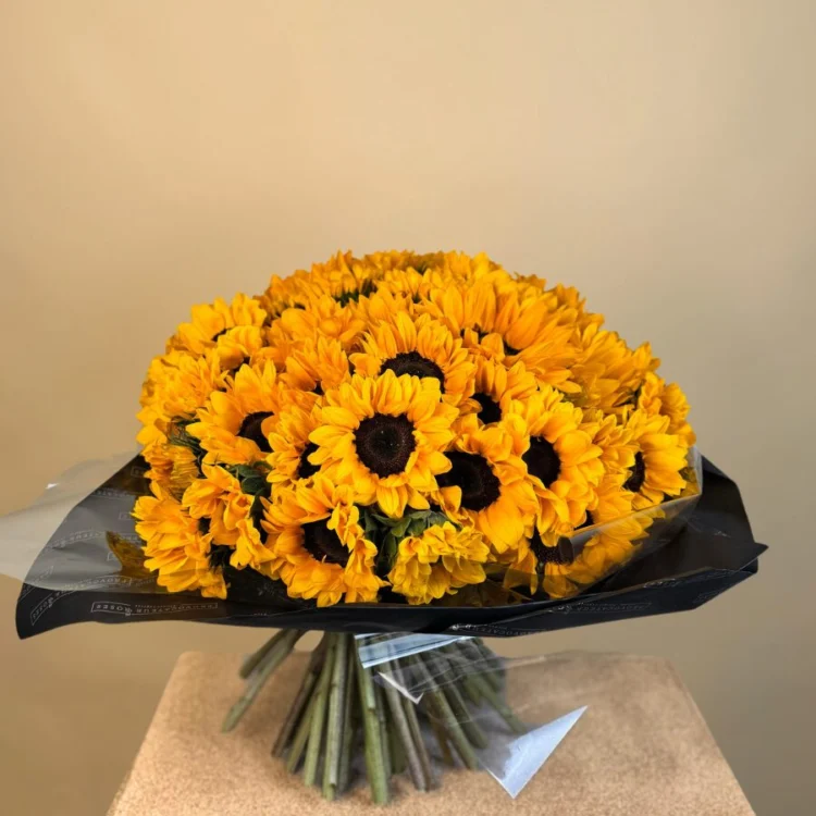 Bouquet of 50 Sunflowers