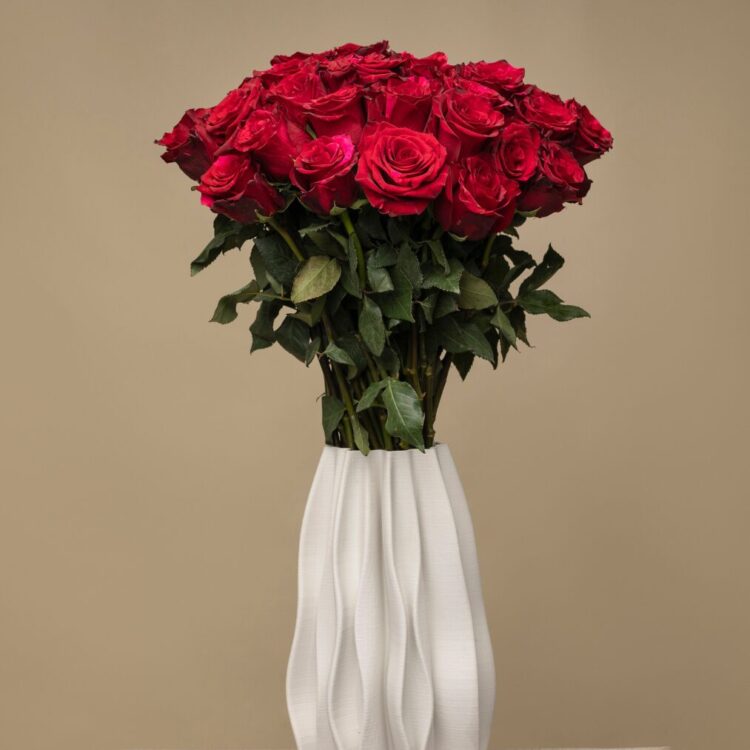 Ramo de 50 Rosas Red Panther Premium