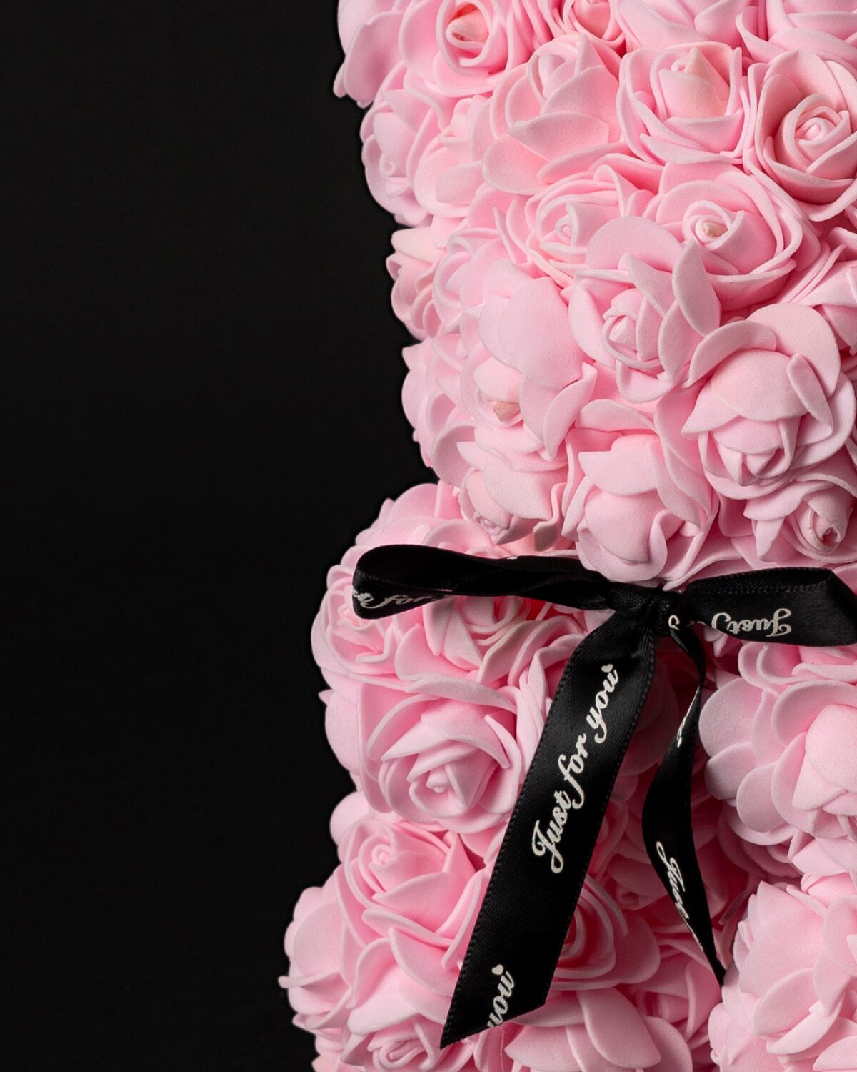 Flower Teddy Rosa (25 cm) - Imagen 3
