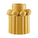 Jarrón Limone de Cerámica Amarilla +60,00€