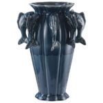 Jarrón Elegant Fish de Cerámica Azul +150,00€