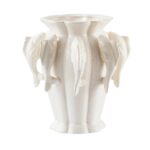 Jarrón Elegant Fish de Cerámica Beige +70,00€