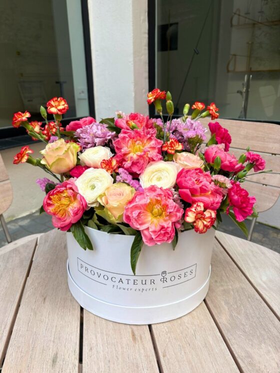 Box of Spring Flowers