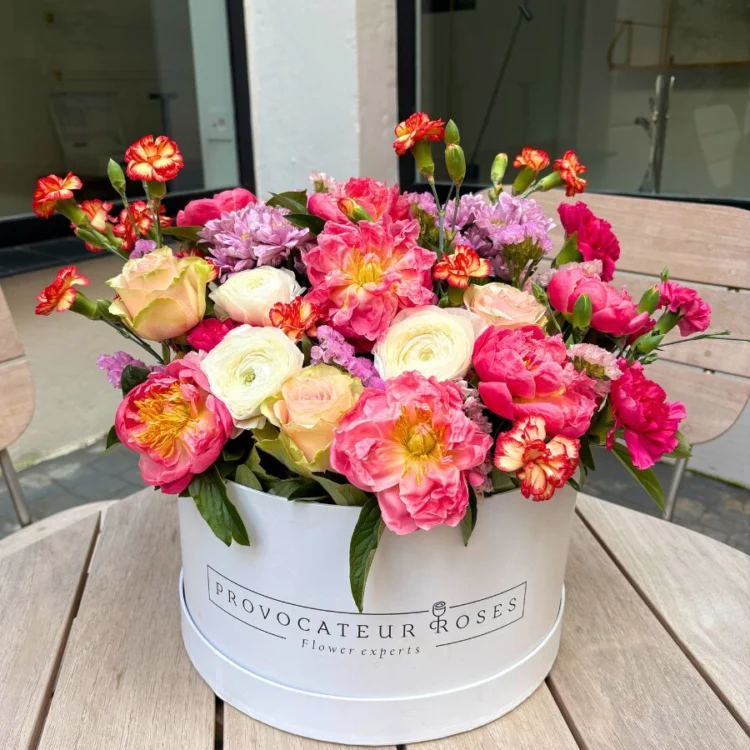 Box of Spring Flowers