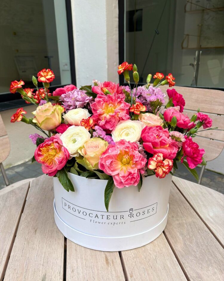 Box of Spring Flowers