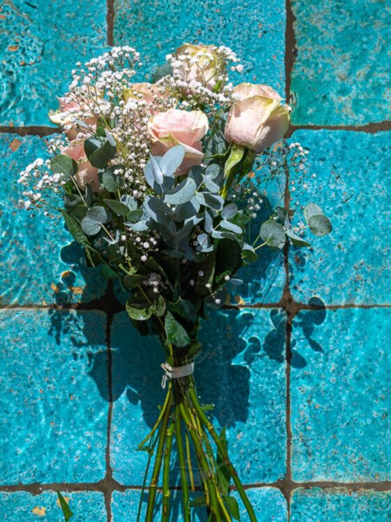 Ramo 6 Rosas Frutteto Variado