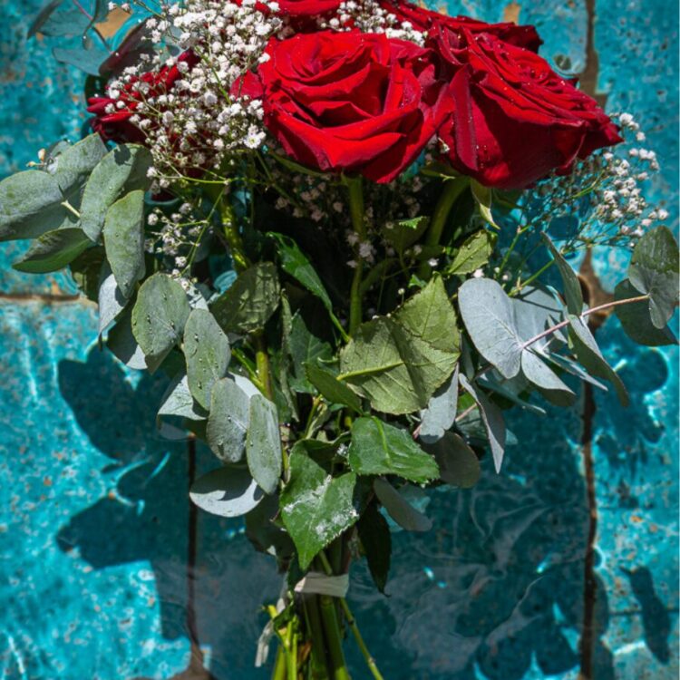 Ramo 6 Rosas Rojas Variado