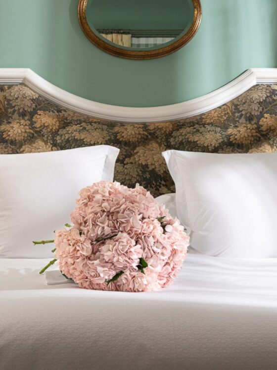 Bouquet 10 Hortensias Rosas