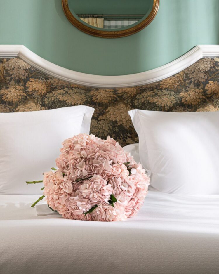 Bouquet 10 Hortensias Rosas