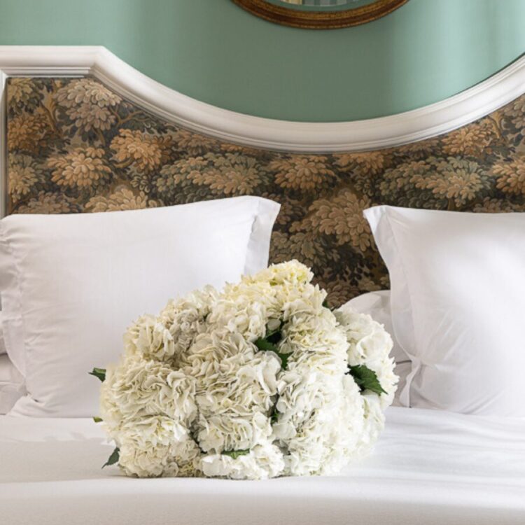 Bouquet 10 Hortensias Blancas