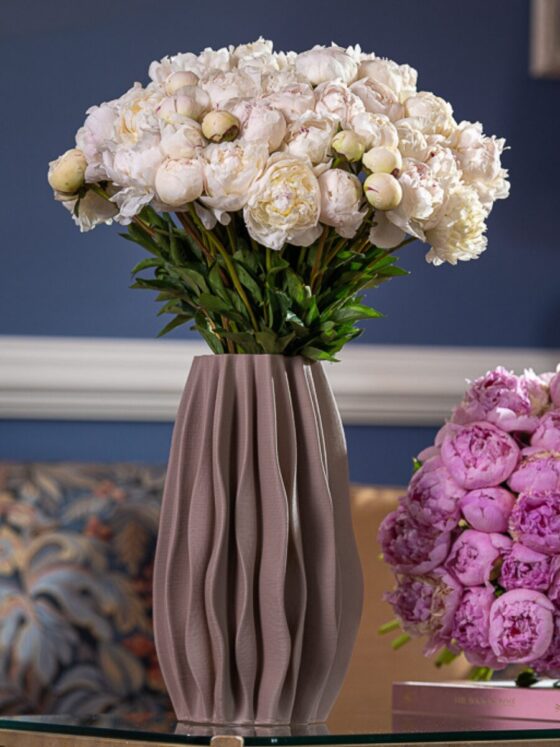 50 Peonias Blancas - Imagen 2