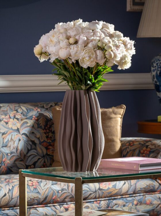 50 Peonias Blancas