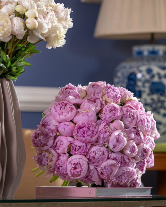 50 Peonias Rosas - Imagen 2