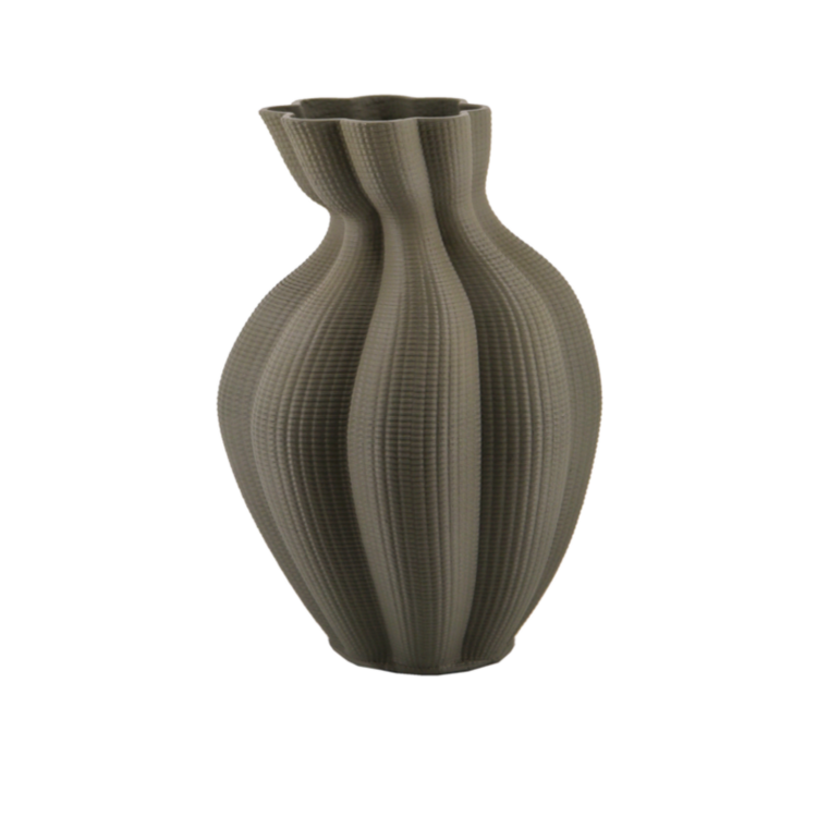 Jarrón Élan Verde Oliva Pequeño