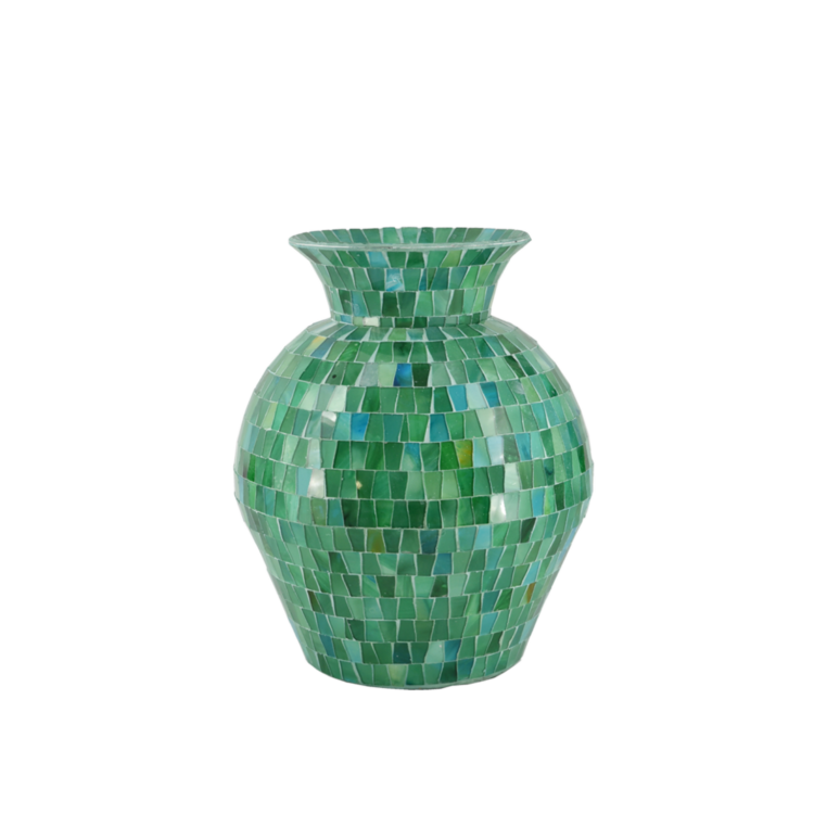 Jarrón Jade Mosaic