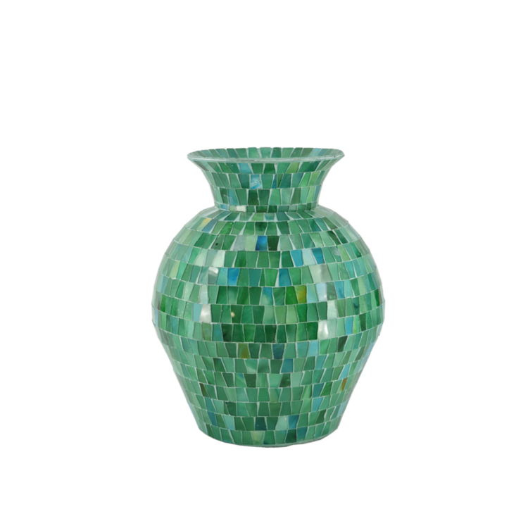 Jade Mosaic Vase