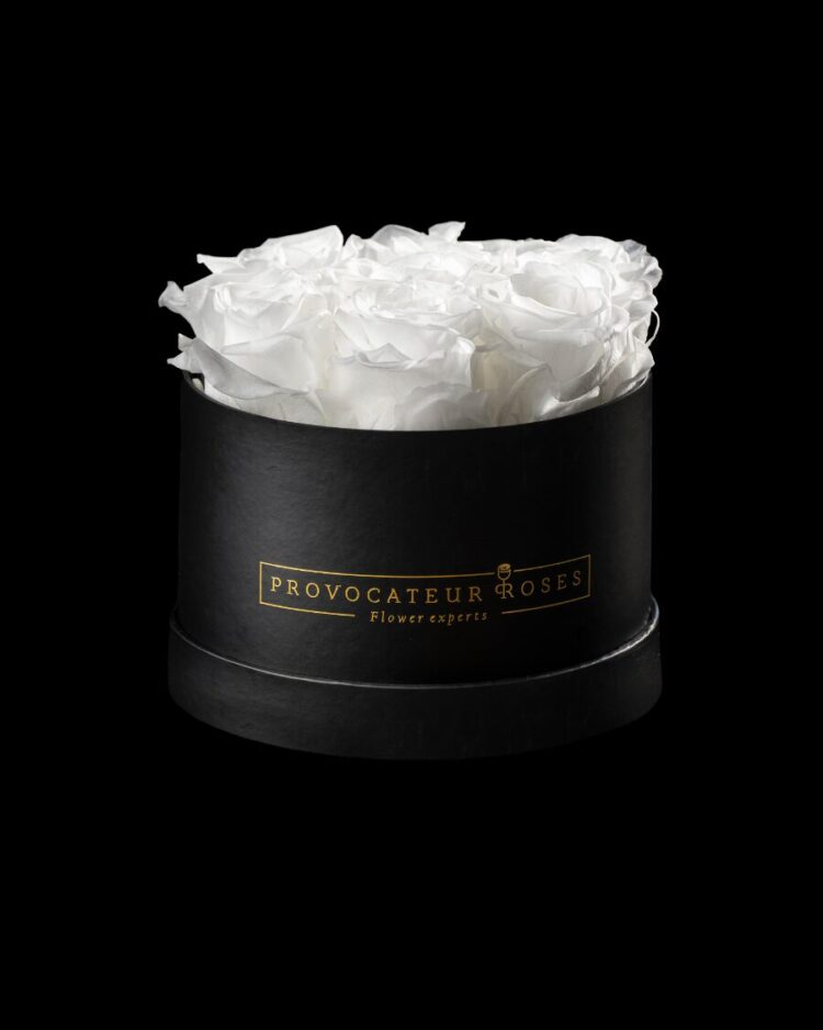 Eternal Box 14 cm – Rosas preservadas premium