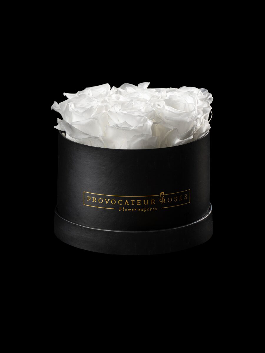 Eternal Box 14 cm – Rosas preservadas premium