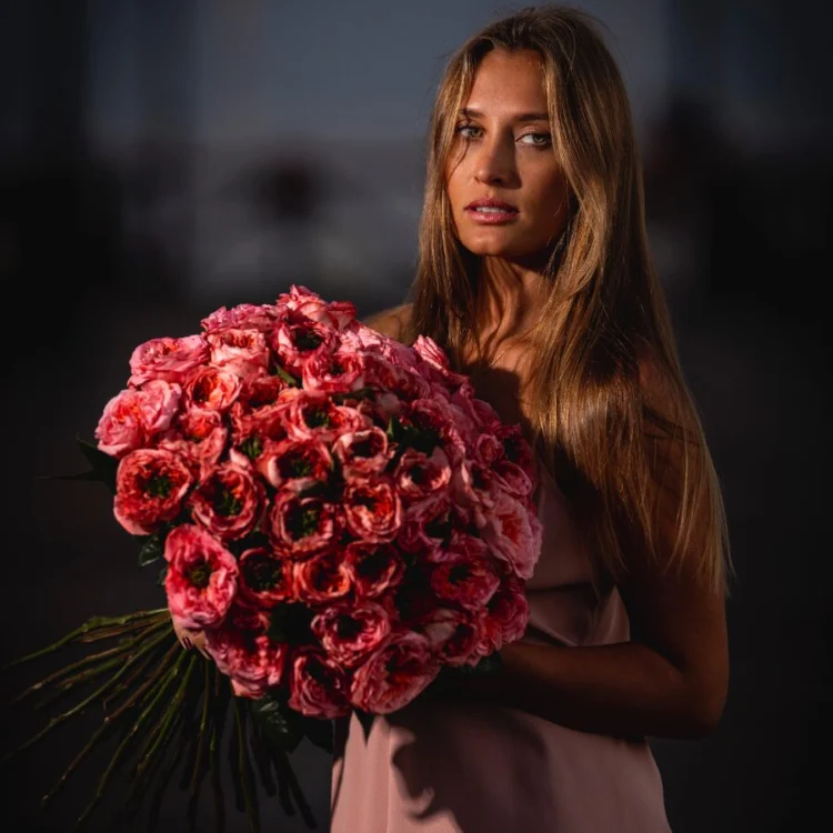 Bouquet 50 Pink Crown Expression