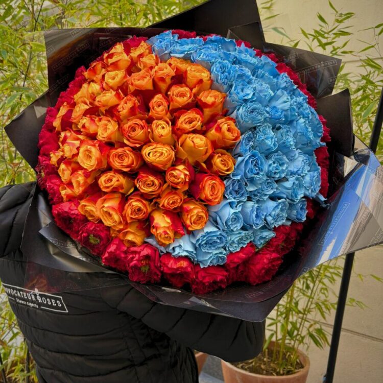 Eclipse Solar – Ramo de 175 Rosas