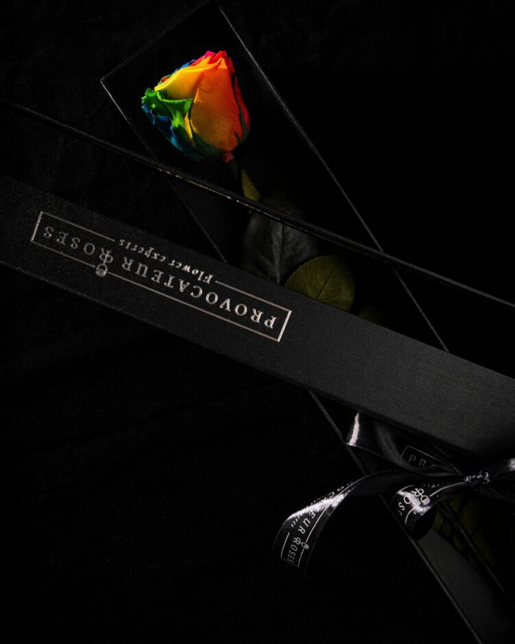 Eternity Rainbow Rose