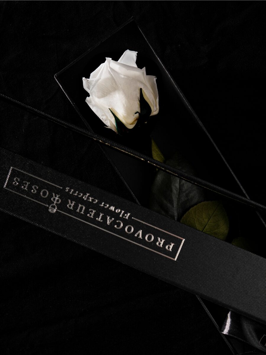 Eternity Pure White Rose - Imagen 5