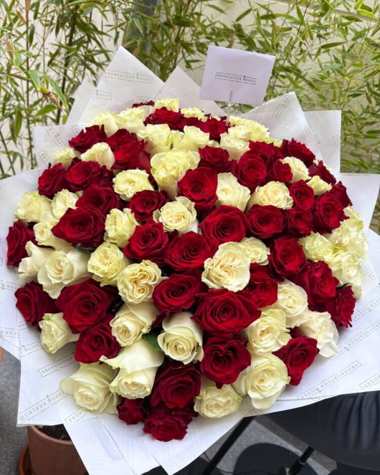 Ramo Bicolor 100 Rosas