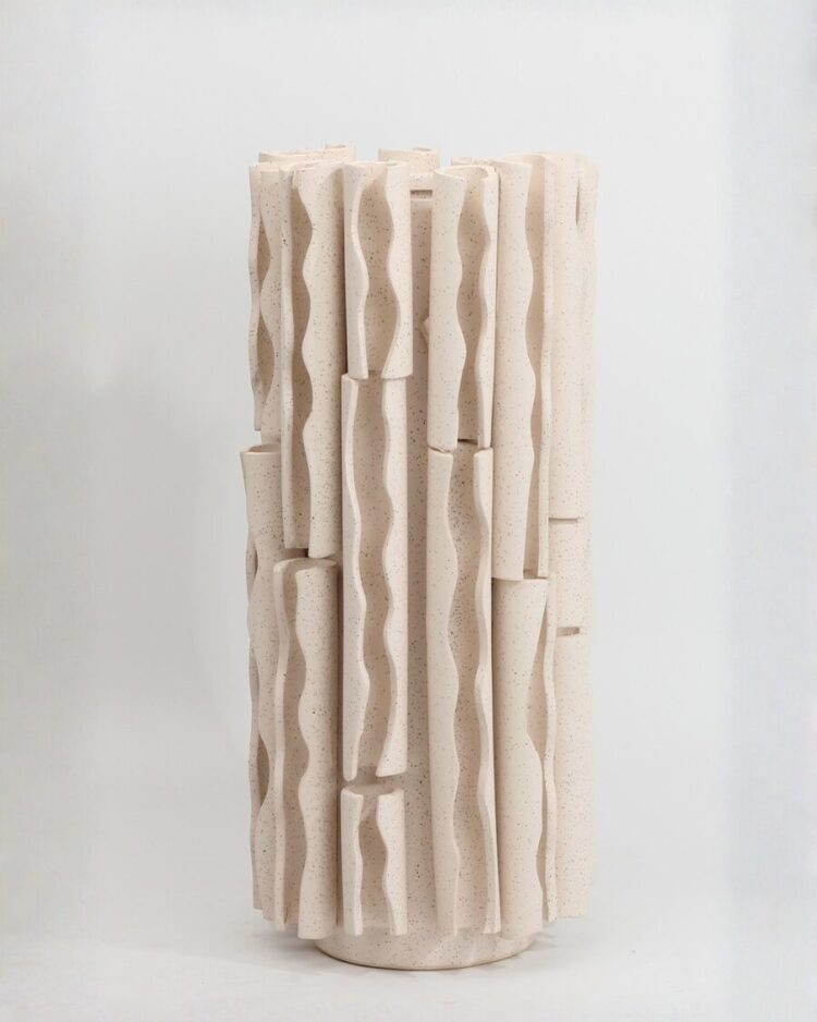 Jarrón Columna Serein