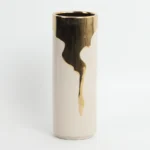 Essential Golden Aura Vase (10,5 × 10,5 × 28,5 cm) +€30,00