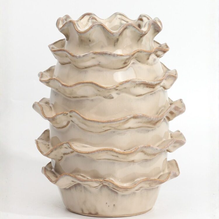 Jarrón Ritmo Ondulado