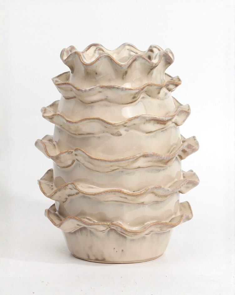 Jarrón Ritmo Ondulado