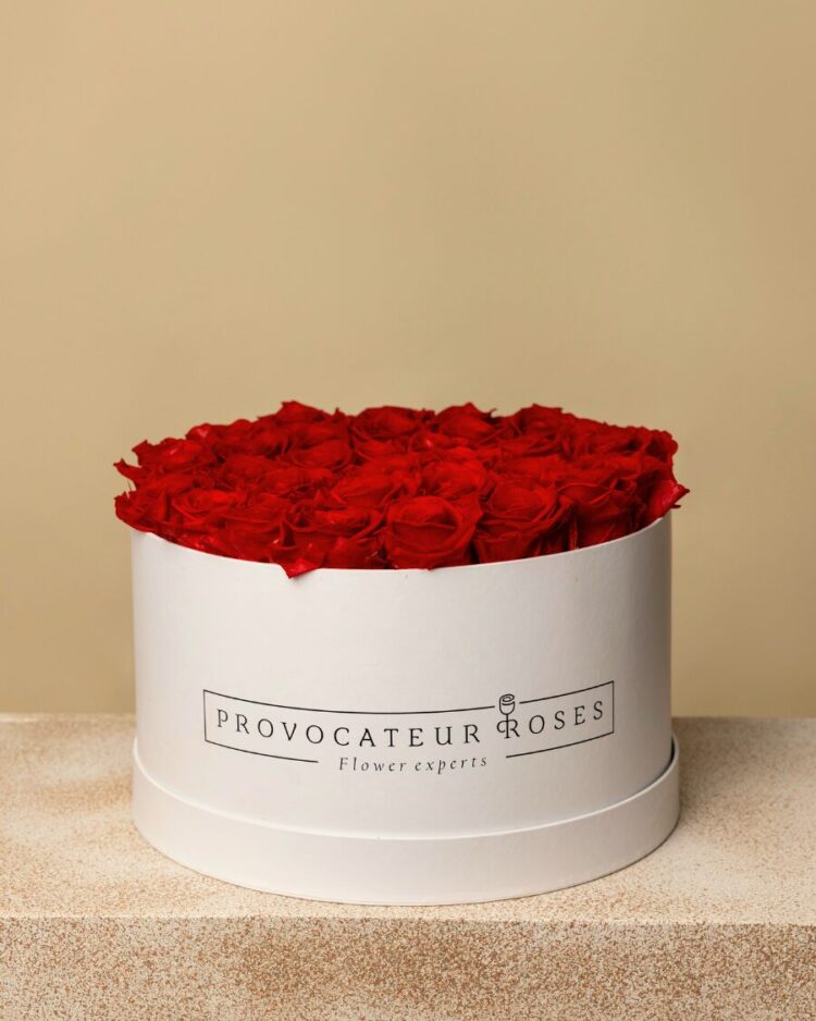Red Eternal Rose Box